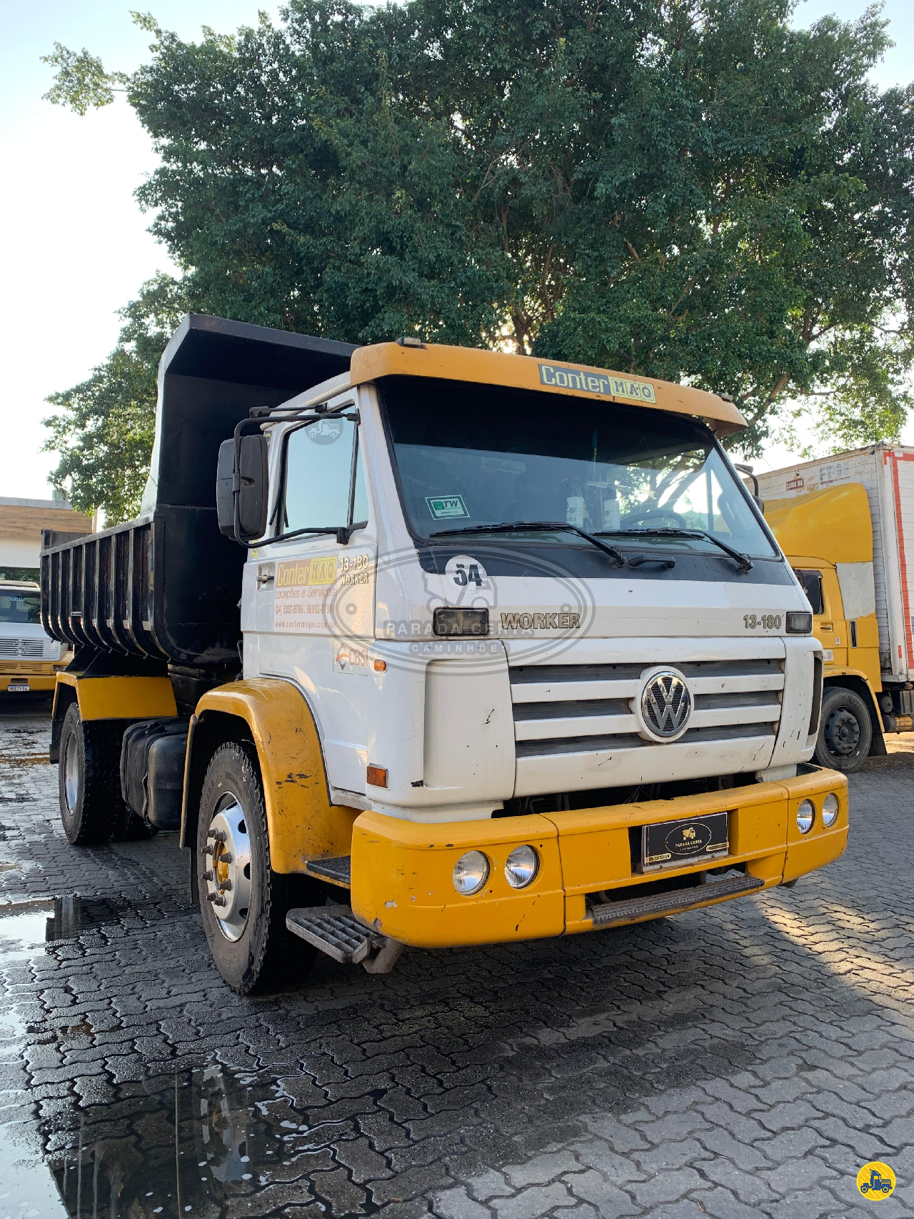 CAMINHAO VOLKSWAGEN VW 13180 Caçamba Basculante 3/4 4x2 Parada Certa Caminhões NOVA IGUACU RIO DE JANEIRO RJ